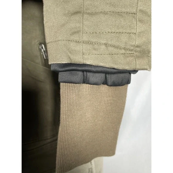 Star Wars Rogue One Jyn Erso Hot Topic Green Rebel Jacket Juniors Size SMALL - Picture 4 of 12